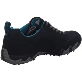 Allrounder NASAN Tex Damen, Schnürschuhe wasserdicht blau aus Leder Velour und Textil
