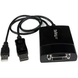 Startech DisplayPort auf DVI-D Adapter 0,37 m Schwarz