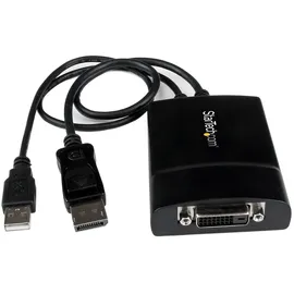 Startech DisplayPort auf DVI-D Adapter 0,37 m Schwarz