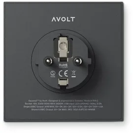 Avolt Steckdosenleiste 0 m Schwarz 2 St.
