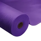 Tischdeckenrolle,Lila,0.8 × 25m,1 Rolle Tischdecke,Einweg Vlies Stoffähnlich,ideal für Jede Party,Hochzeit,Geburtstagsfeier,Gastronomie,Größe und Farbe nach Wahl