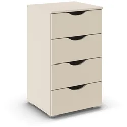 rauch Kommode »Frieda« - 47x42x81cm - beige - Holz / Holz