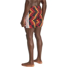 adidas Badeshorts Football-Inspired Graphic 5'' Collegiate Gold/White L