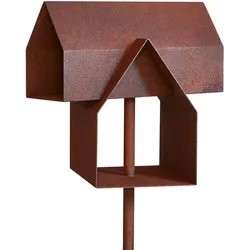 Frederik Roijé - Size Matters Vogelhäuschen, corrosion brown
