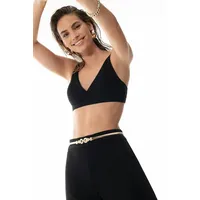 MEY Tagwäsche Serie Organic Cotton Damen BHS Schwarz S(S) - S