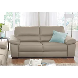 Calia Italia 2-Sitzer CALIA ITALIA "Gaia, hochwertiges Ledersofa mit erstklassigem Sitzkomfort", beige (biscotto), B:177cm H:92cm T:97cm, Leder SORRENTO - 100% Leder;Leder BULL - 100% Leder, Sofas, edles Design, in zwei hochwertigen Lederqualitäten