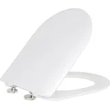 Evenes WC-Sitz Laniara aus Duroplast, Edelstahlscharniere, weiß - 93 236 44