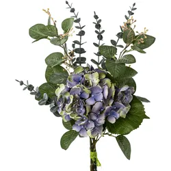 Creativ green Kunstblumenstrauß »Hortensien-Mix-Bouquet« Creativ green blau