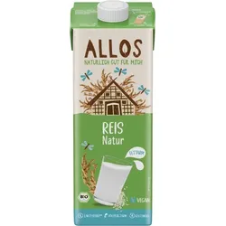 Allos Reis Drink naturell bio 1L