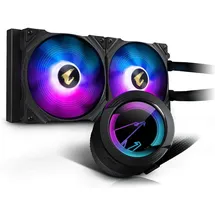 Gigabyte AORUS WATERFORCE 280 CPU Wasserkühler, Schwarz