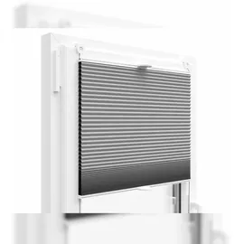 KS Handel 24 Thermo Wabenplissee 55 x 200 cm grau