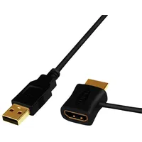 Logilink CH0081 - HDMI Strom-Einspeiseadapter mit Videoauflösungen bis 4K/60Hz