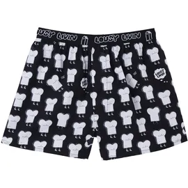 Lousy Livin Boxershorts 2 St. Schwarz M