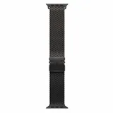 Apple Watch Ultra Milanaise Armband 49 mm Titan Schwarz M MXKG3ZM/A