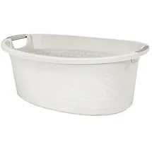 branq home essential Wäschewanne 40L 1-tlg. Altweiß
