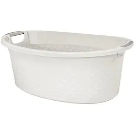 branq home essential Wäschewanne 40L 1-tlg. Altweiß