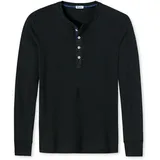 Schiesser Revival Longsleeve Schwarz XL