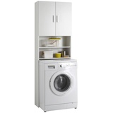 FMD Waschmaschinenschrank Weiß