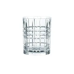 Nachtmann Whiskyglas 4er Set Square , transparent/klar , Glas , Maße (cm): B: 34,8 H: 11,1 T: 8,7