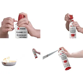 Kidde Feuerlöscher KFS-500 Pulver 0,5 l