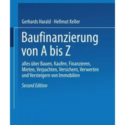 Baufinanzierung von A bis Z