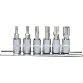 KS Tools 1/4 Bit-Stecknuss-Satz XZN 6-tlg.