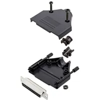 TRU Components TCDTPKP25DMSK 7708568 D-SUB Buchsenleisten-Set 180 ° Polzahl: