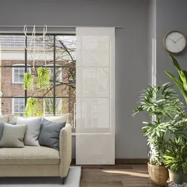 Neutex for you! Schiebegardine NEUTEX FOR YOU "Libre-ECO", braun (leder), B:60cm H:175cm, Jacquard, Polyester, Gardinen, nach Maß