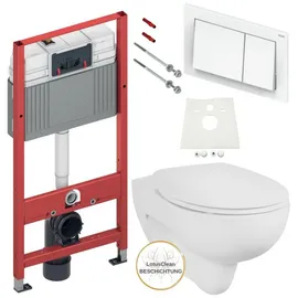 TECE Renova Nr.1 Wand-WC mit WC-Sitz Weiß