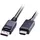 Lindy DisplayPort / HDMI Adapterkabel 2,00 m Schwarz