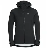 Odlo Aegis 2.5L Regenjacke Damen Schwarz XL