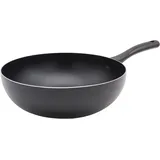 Krüger Wok KRÜGER "Aluminium Wokpfanne, 28 cm", schwarz, H:9cm Ø:28cm, Pfannen, Wok, für Induktions-Kochfelder geeignet
