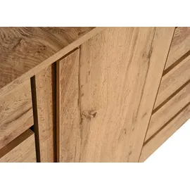 Mendler Sideboard HWC-M46 88 x 120 x 34 cm Braun