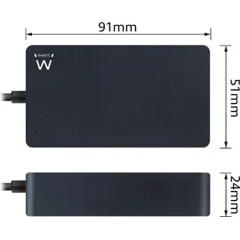 ewent Ew3981 Netzadapter Schwarz