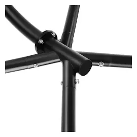 Tectake tectake® Hängesessel Ariane mit Gestell und Kissen 160kg
