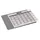 Durable Mauspad Plus Grau/Transparent