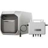 EcoFlow Delta 3 Zusatzakku 1024 Wh, 0% VAT WLAN Stream Mikrowechselrichter 800W, LiFePO4-Batterie, erweiterbare Energie für Camping, Notfallstrom Zuhause, Wohnmobil