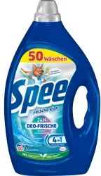 Spee Gel Frischekick 24H Deo-Frische Vollwaschmittel, 50 WL S50FK , 2,25 Liter - Flasche