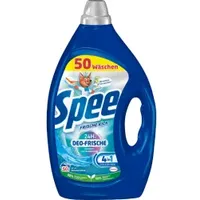 Spee Gel Frischekick 24H Deo-Frische Vollwaschmittel, 50 WL S50FK , 2,25 Liter - Flasche