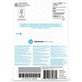 HP Advanced Glossy 10 x 15 cm 250 g/m2 100 Blatt