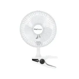 Pro Breeze Mini Ventilator 20 cm Tischventilator Weiß