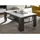 furn.design Couchtisch Weiß Hochglanz, Grau, Stone Beistelltisch 118 x 72 cm, Wohnzimmer, Wohnzimmertische, Couchtische