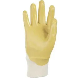 KCL Handschuhe Sahara 100 Gr.10 gelb Nitril L.250mm KCL m.Strickbund