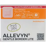 ALLEVYN Gentle Border Lite 5x5 cm Schaumverband (10 Stk.)