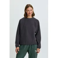 Thejoggconcept. Rundhalspullover JCCLAY LOGO PULLOVER in Grau | Gr.: