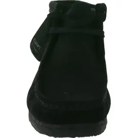 CLARKS Wallabee Boot Herren Schwarz 45