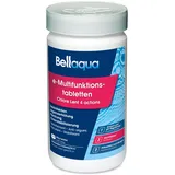 Bellaqua e-Chlor-Multifunktionstabletten 200g (1 kg) Chlortabletten für Pool - Multitabs für Desinfektion, Algenverhütung, Flockung, Chlorstabilisierung - Pool Chlor