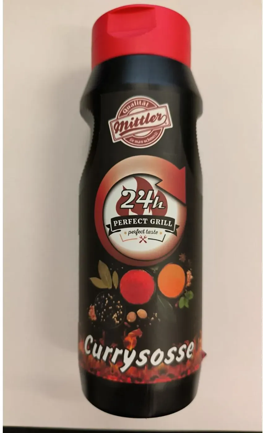 Mittler Currysosse ,Flasche 415 ml