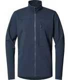 Haglöfs Haglofs Rosson Mid Fleece Mit Durchgehendem Reißverschluss - Tarn Blue - L