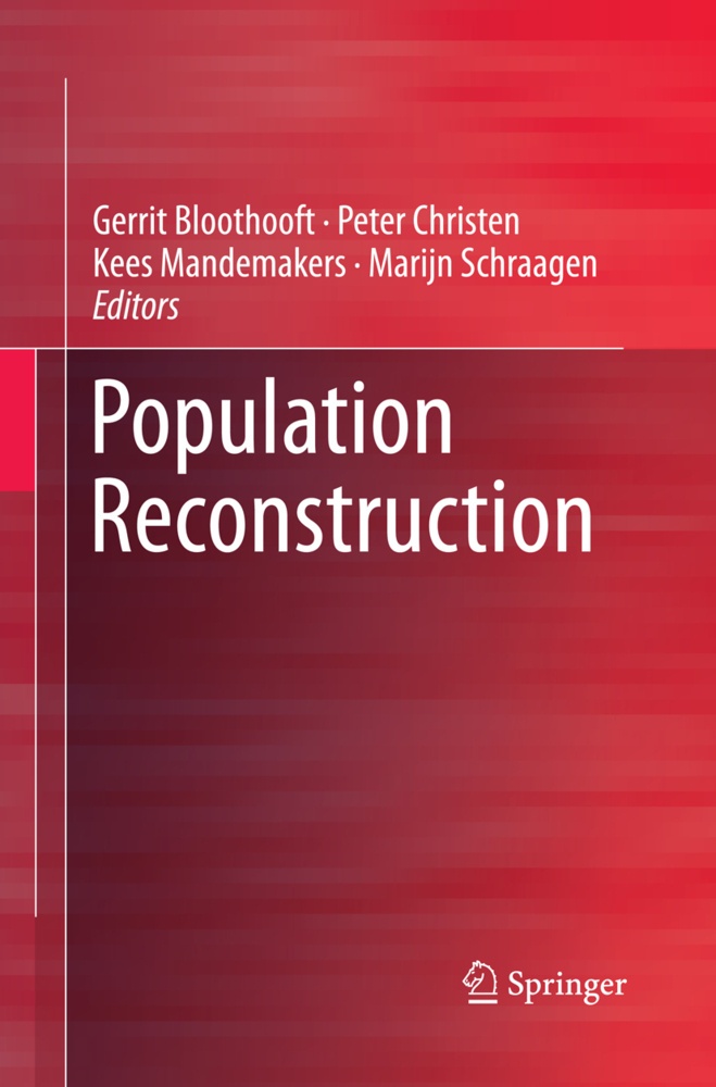 Population Reconstruction  Kartoniert (TB)